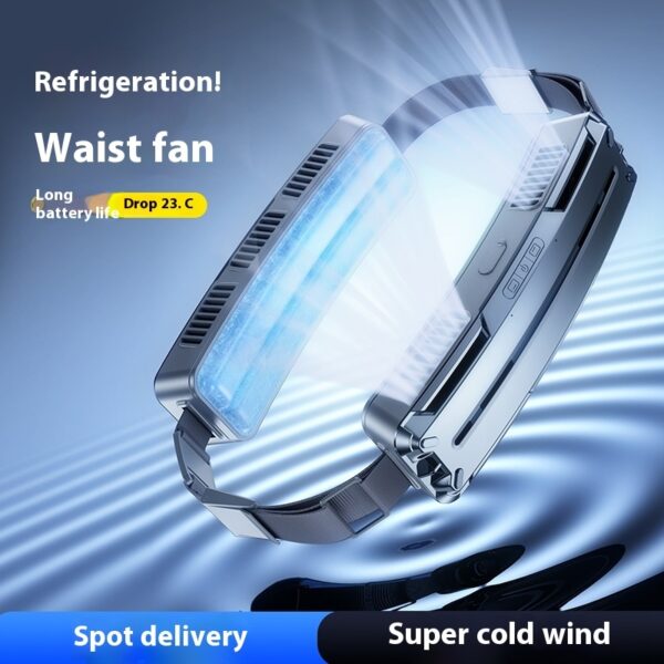 Ice Compress Belt Fan Outdoor Sports Refrigeration Little Fan - Image 5
