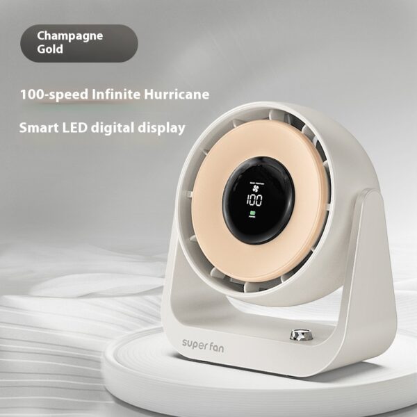 Desktop Air Circulator High Speed Turbine Convection Fan - Image 7