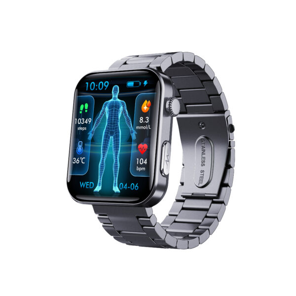 Smart Watch For Men Women Healthy Mornitoring Ips Screen Fitness Tracker With Bluetooth Call  IP67 Waterproof Heart Rate Sleep SpO2 Monitor Pedometer Multiple Sports 7 Days Battery Life - Image 3
