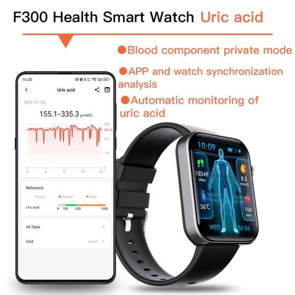Smart Watch For Men Women Healthy Mornitoring Ips Screen Fitness Tracker With Bluetooth Call  IP67 Waterproof Heart Rate Sleep SpO2 Monitor Pedometer Multiple Sports 7 Days Battery Life - Image 5